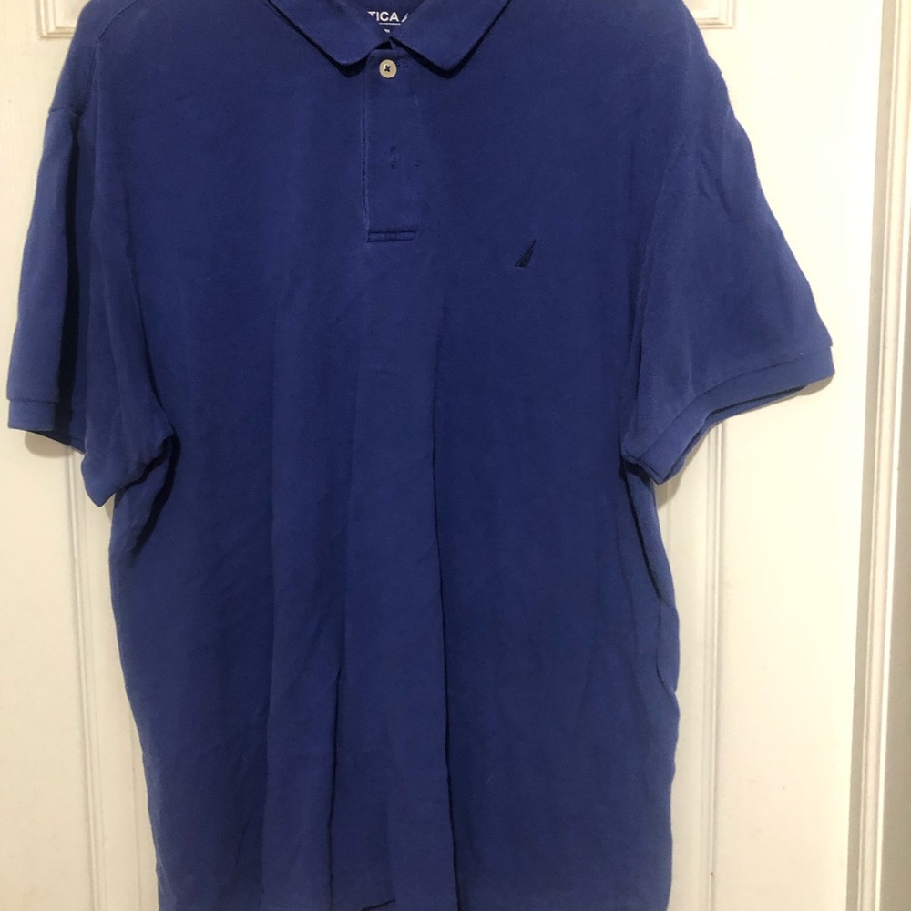 Nautica Men's Classic Blue Polo